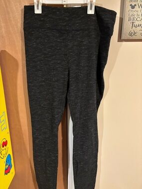 Mossimo Supply Co. Black Marled Leggings